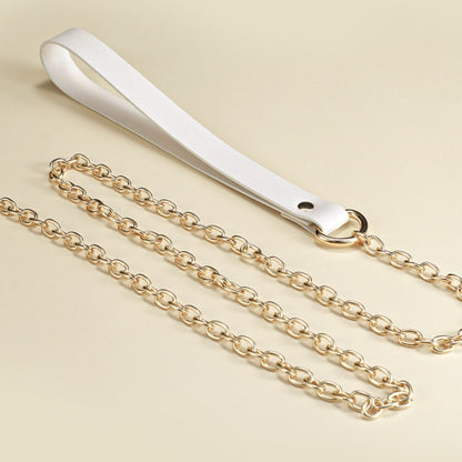 VIPXXX WHITE Bondage et discipline Menottes Menottes pour les pieds