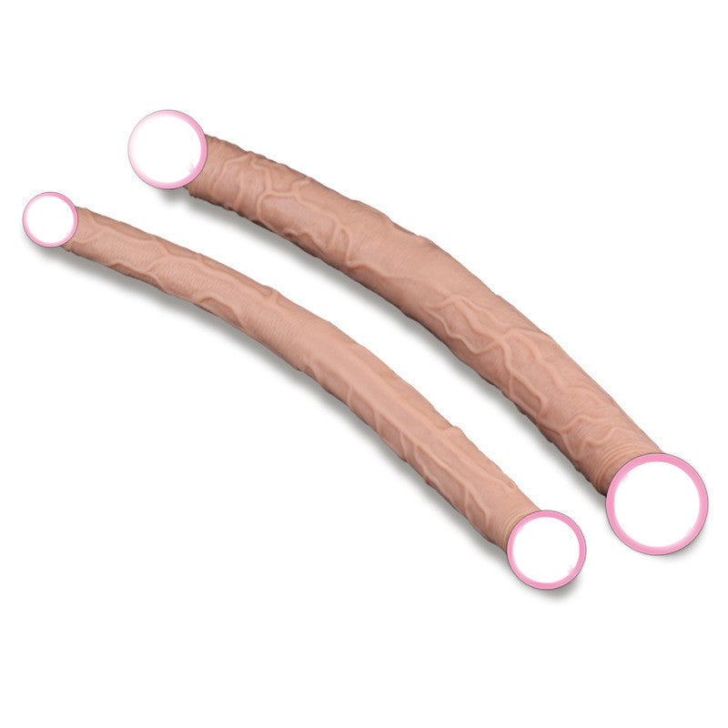 Women's Double-headed Dragon Silicone Massage Toy