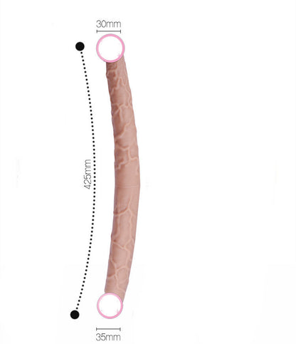 Women's Double-headed Dragon Silicone Massage Toy