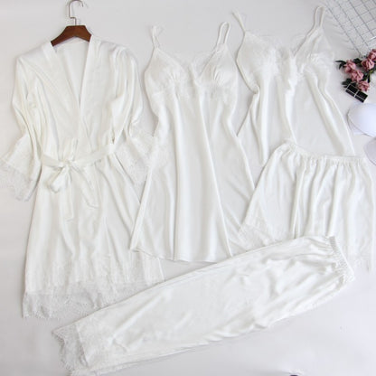 LUXXX Five-Piece Sexy Lace Nightgown