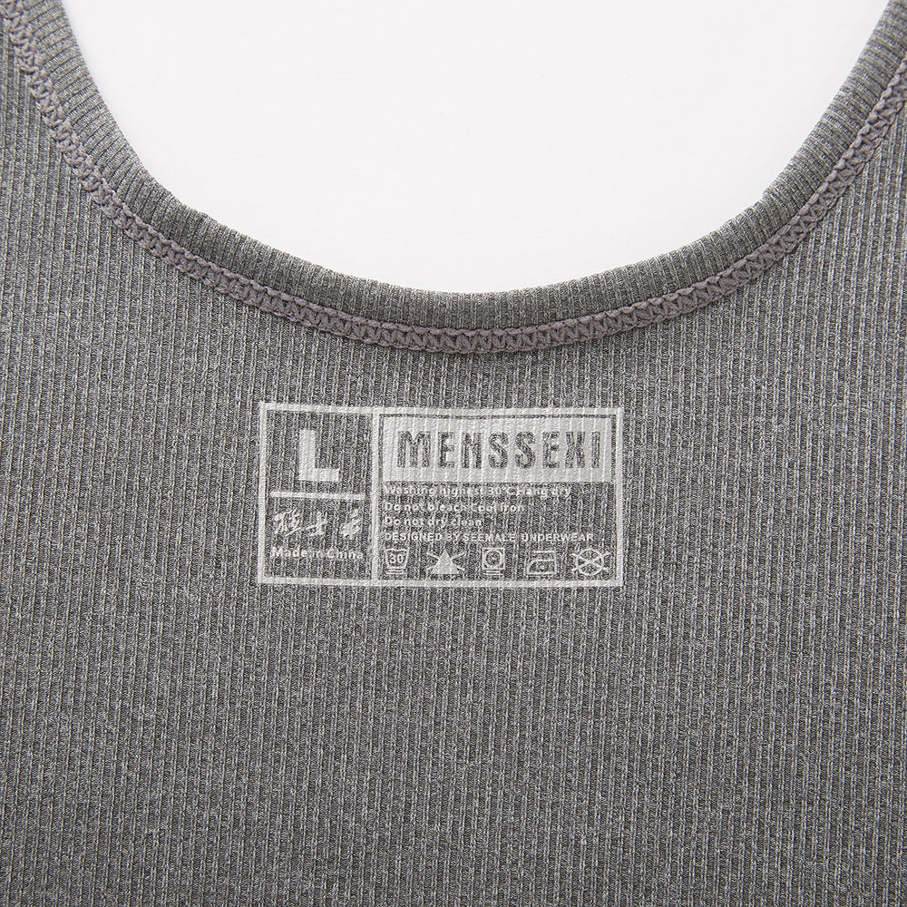 Combinaison une pièce en nylon côtelé pour homme