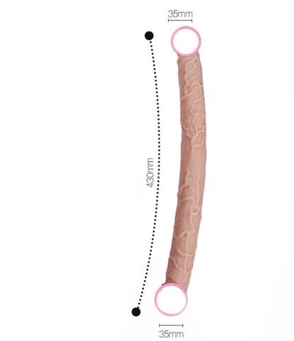 Women's Double-headed Dragon Silicone Massage Toy