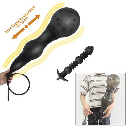 Inflatable Large Butt Plug Dildos - Vaginal Anal Expansion Prostate Dilator