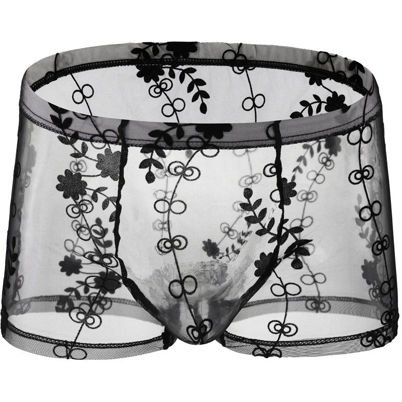 Men's Sexy Boxer Transparent