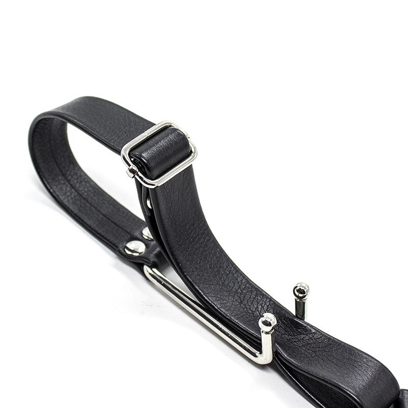 Leather Iron Hook Mouth Hook Toy