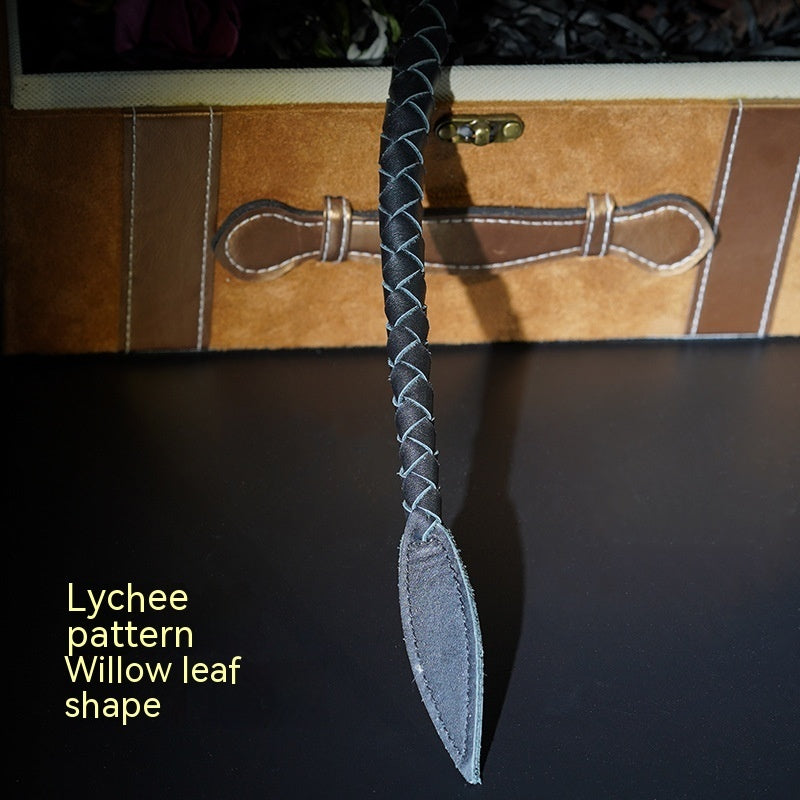 Hand-woven Punishment Horsewhip