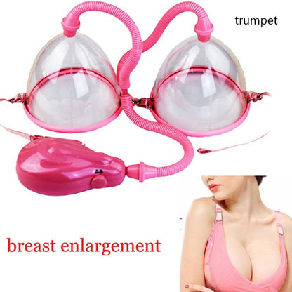 Electric breast massager