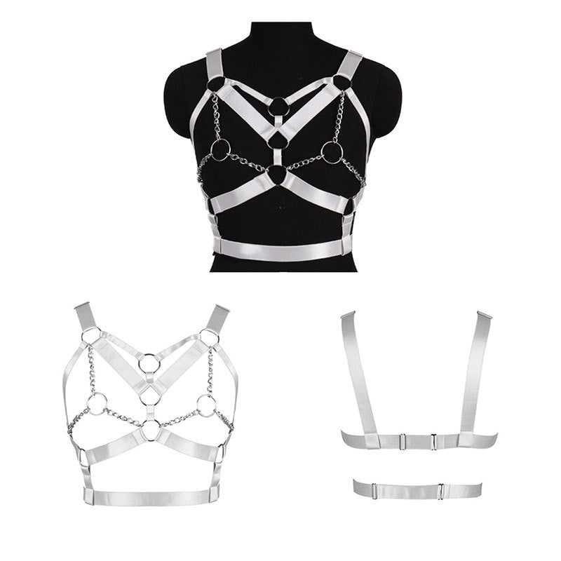 Soutien-gorge à bande élastique et métal