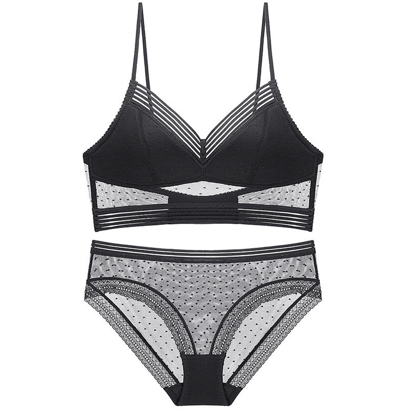 Big Backless Bralette French Sexy Lace Underwear