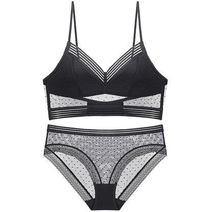 Big Backless Bralette French Sexy Lace Underwear