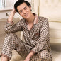 LUXXX Simulation silk suit