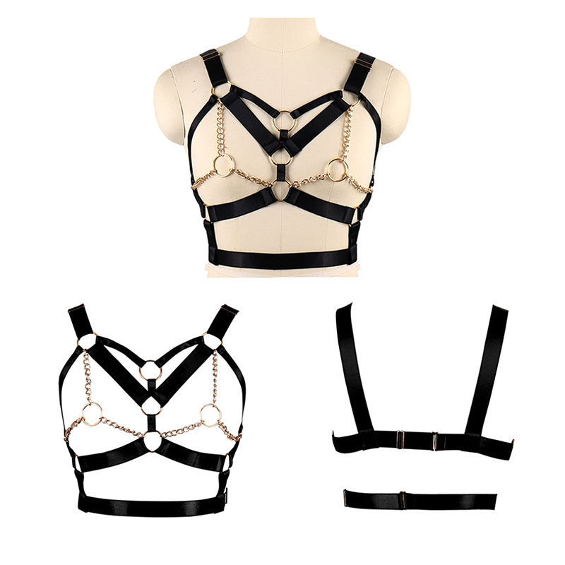 Soutien-gorge à bande élastique et métal