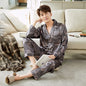 LUXXX Simulation silk suit