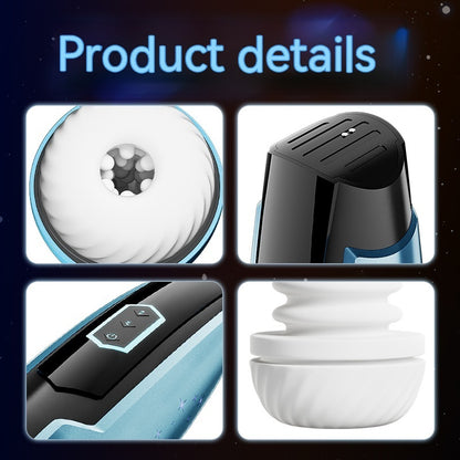 Blue Starry Sky Vibration Massager