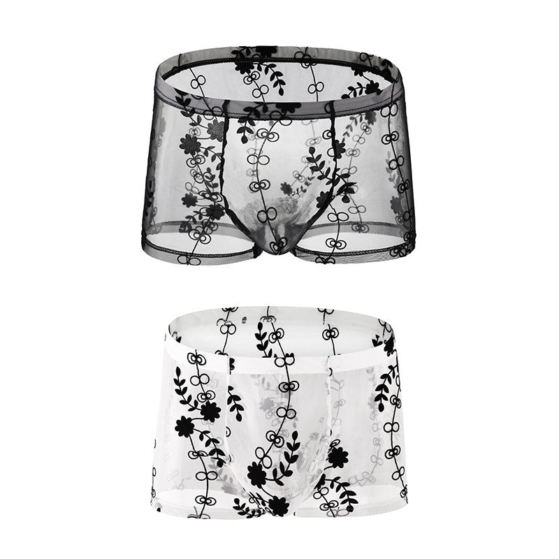 Men's Sexy Boxer Transparent