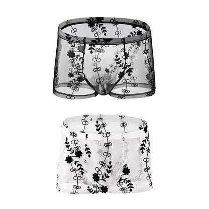 Men's Sexy Boxer Transparent