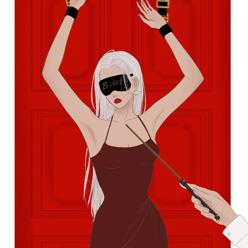 High-end Black wooden Whip