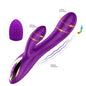 Vibration double tip  massager silicone