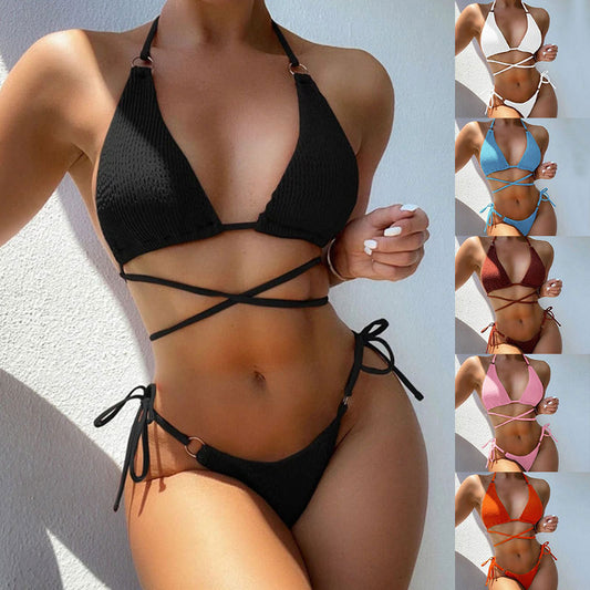 Criss Cross strap Bikini