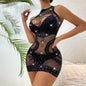 Fish Net Tight dress with Bling