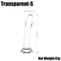 Transparent Jelly Crystal Massage Dildo