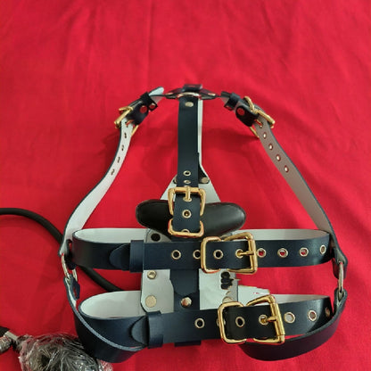 Bouchon buccal gonflable de type harnais