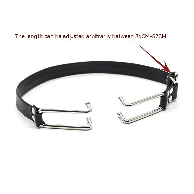 Leather Iron Hook Mouth Hook Toy