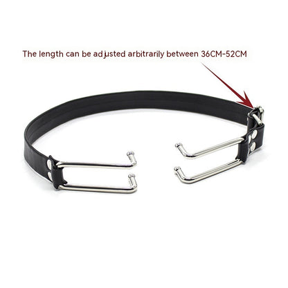 Leather Iron Hook Mouth Hook Toy