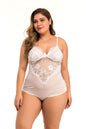 One-piece Lace Curvy women