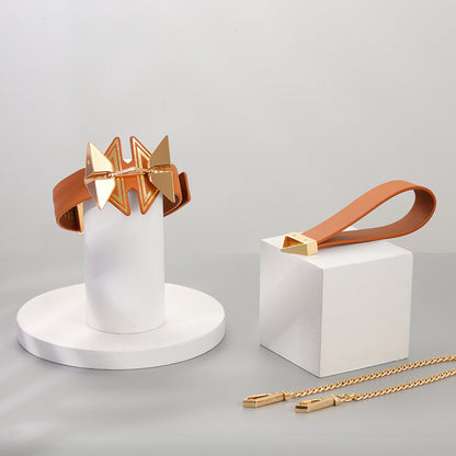 Kit fouet en cuir de vache VIPXXX avec chaîne