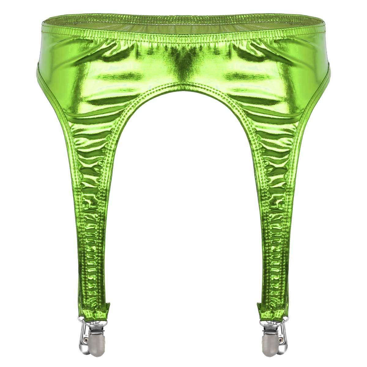 Porte-jarretelles en cuir verni LUXXX