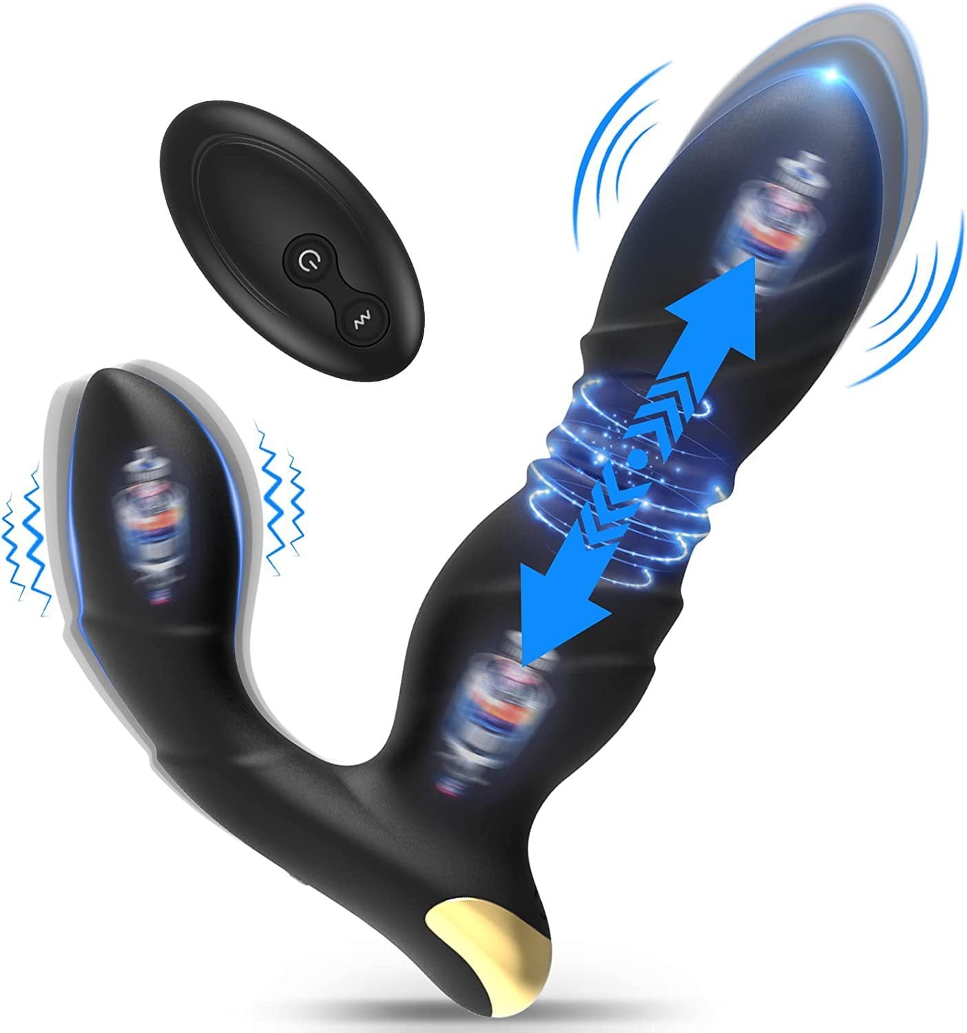 Double with Prostate Massager - Wireless Remote Control
