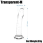 Transparent Jelly Crystal Massage Dildo