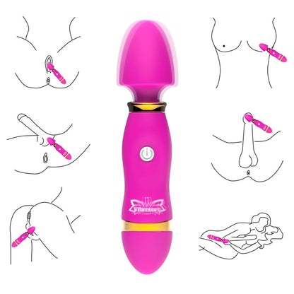 Soft Silicone Vagina Nipple and clit Massager