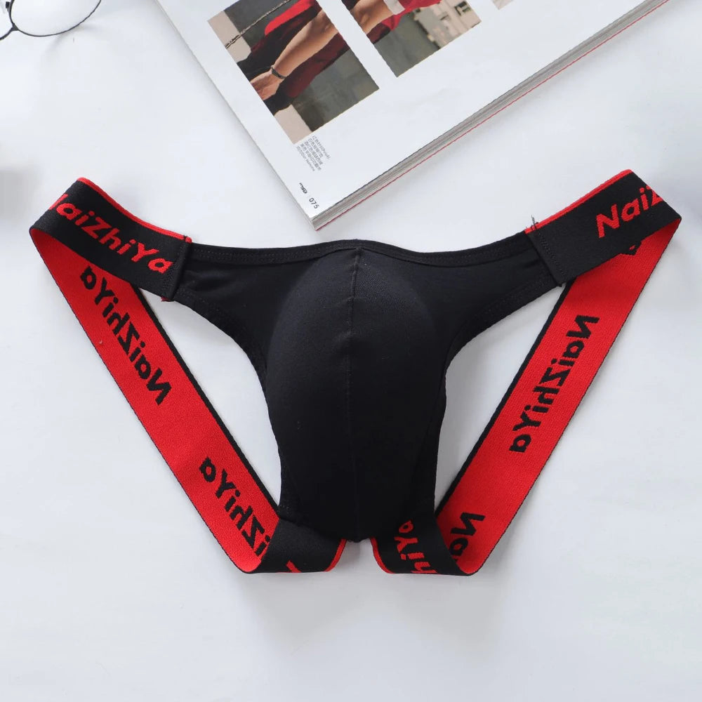 Low Waist Thongs with U-Convex Pouch