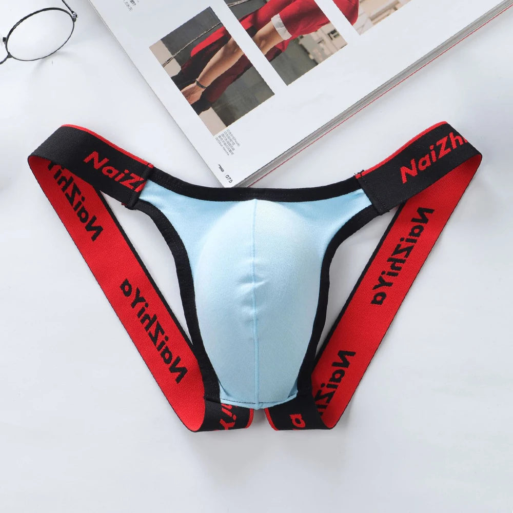 Low Waist Thongs with U-Convex Pouch