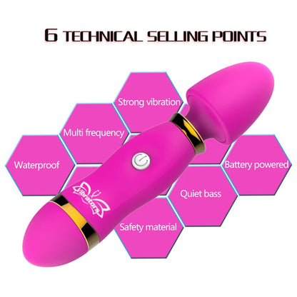 Soft Silicone Vagina Nipple and clit Massager