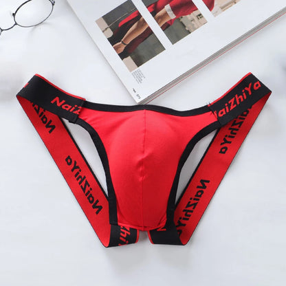 Low Waist Thongs with U-Convex Pouch