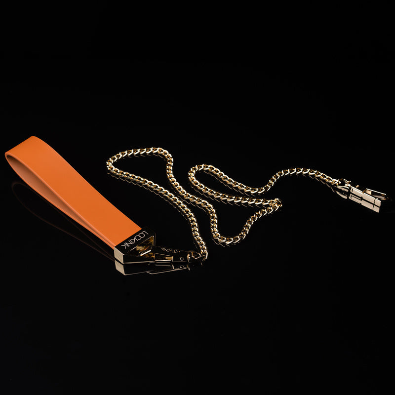 Kit fouet en cuir de vache VIPXXX avec chaîne