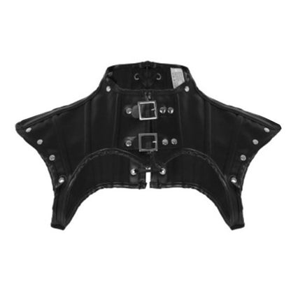 Cape en cuir punk gothique vintage shapewear