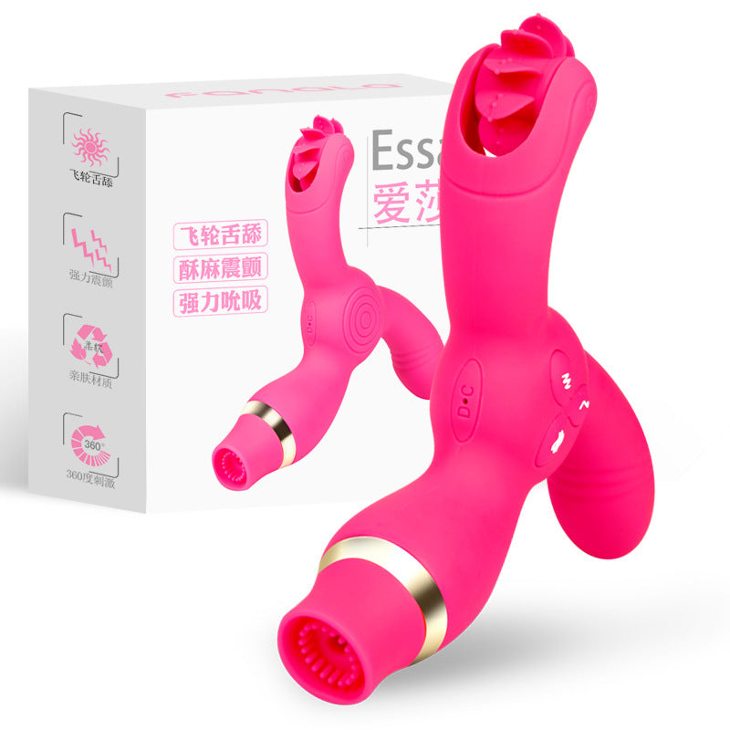 Three-head Silicone Vibration Massager