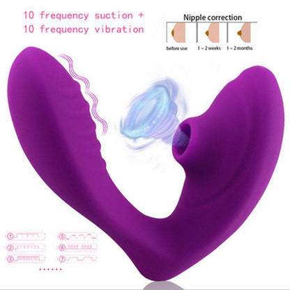 Sucking Double-headed Massager