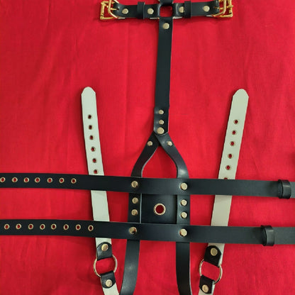 Bouchon buccal gonflable de type harnais