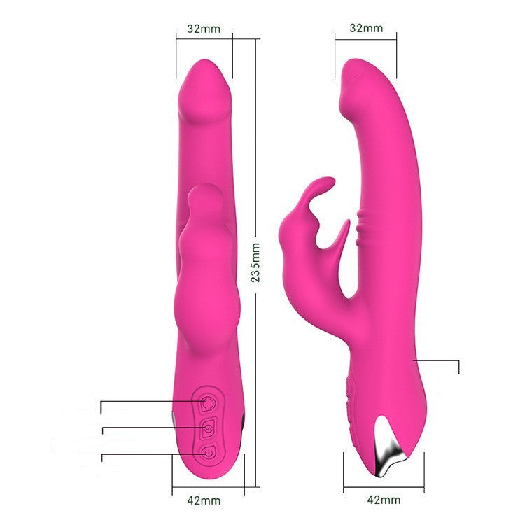Massage Silicone Triple Tip Vibrator