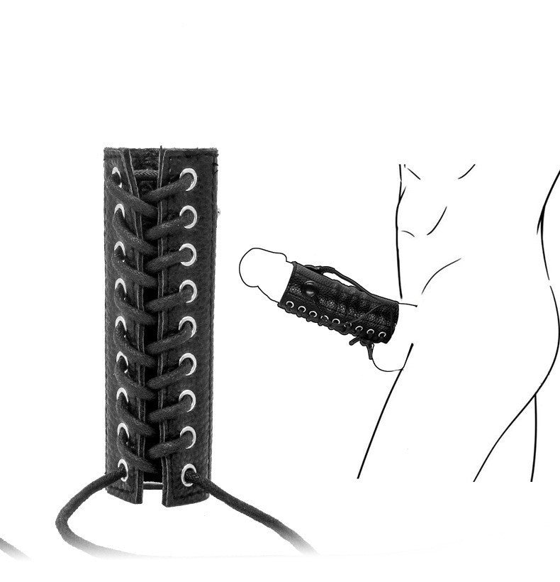 Bague en cuir à double électrode pour poulet