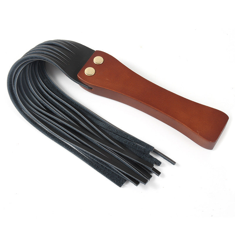 Leather Paddle and Whip