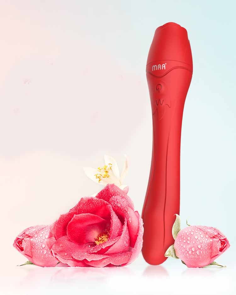 Red Rose Heating Massage Toy