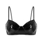 Soutien-gorge en cuir verni LUXXX