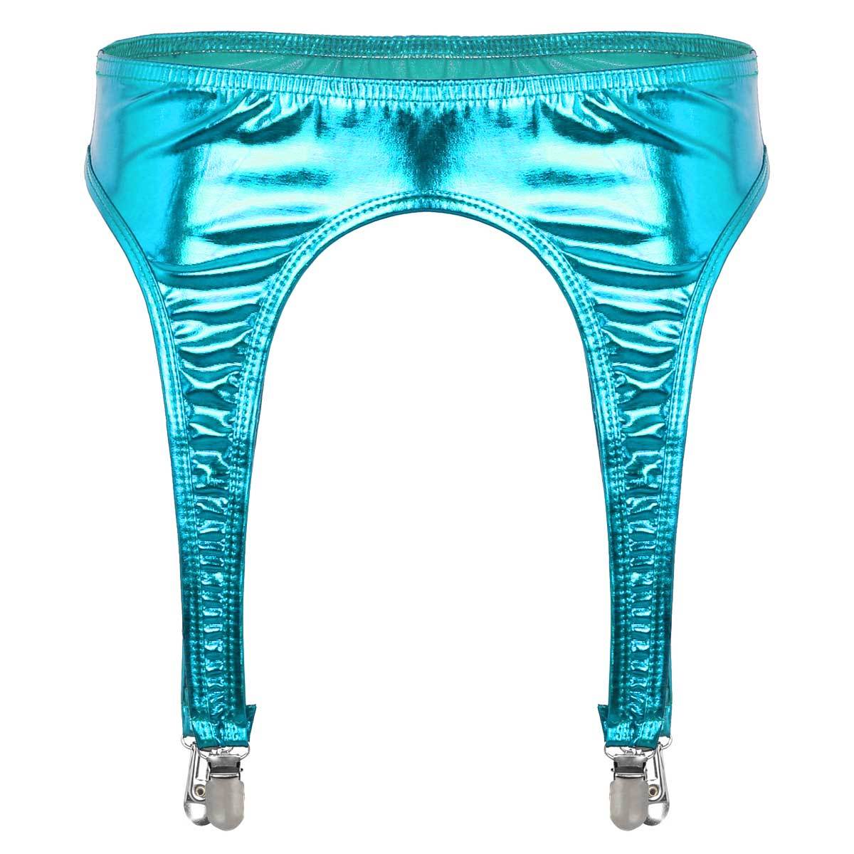 Porte-jarretelles en cuir verni LUXXX