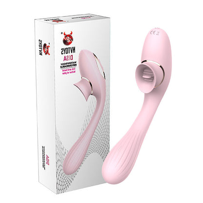 Bending Tongue Licking Vibrator Masturbation Device